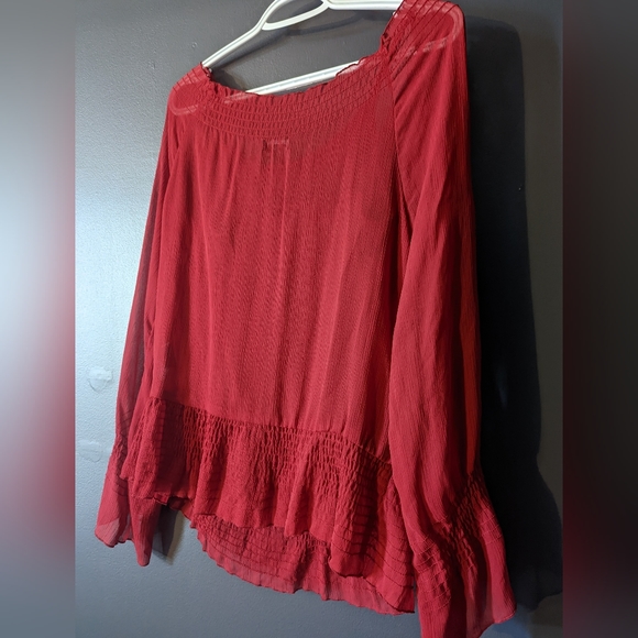 Women's Boho style peasant blouse. - Picture 4 of 10